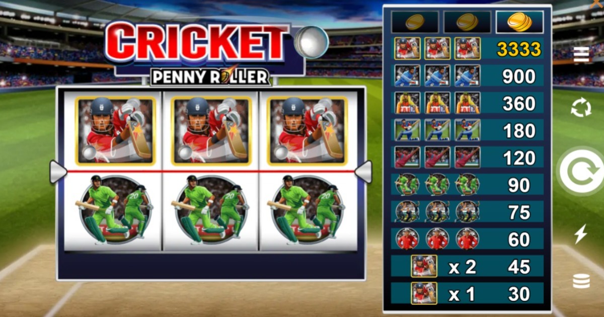 Cricket penny roller base game