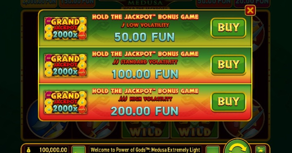 Power of Gods - Medusa Extremely Light but feature