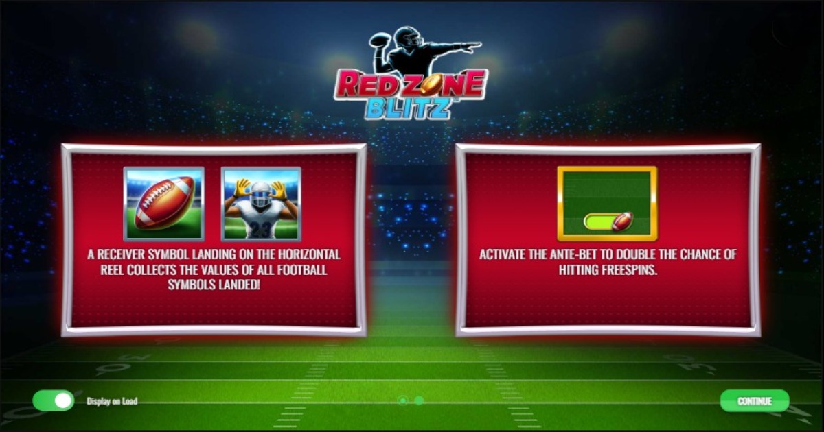 Red Zone Blitz slot features