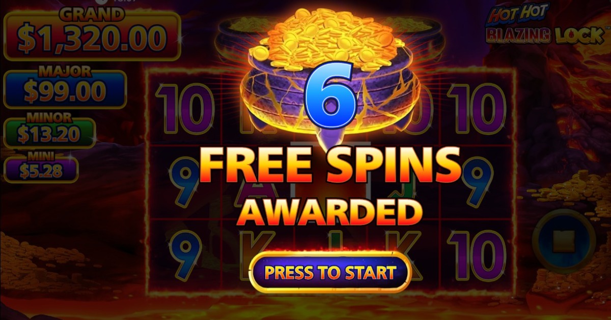 Hot Hot Blazing Lock Slot free spins
