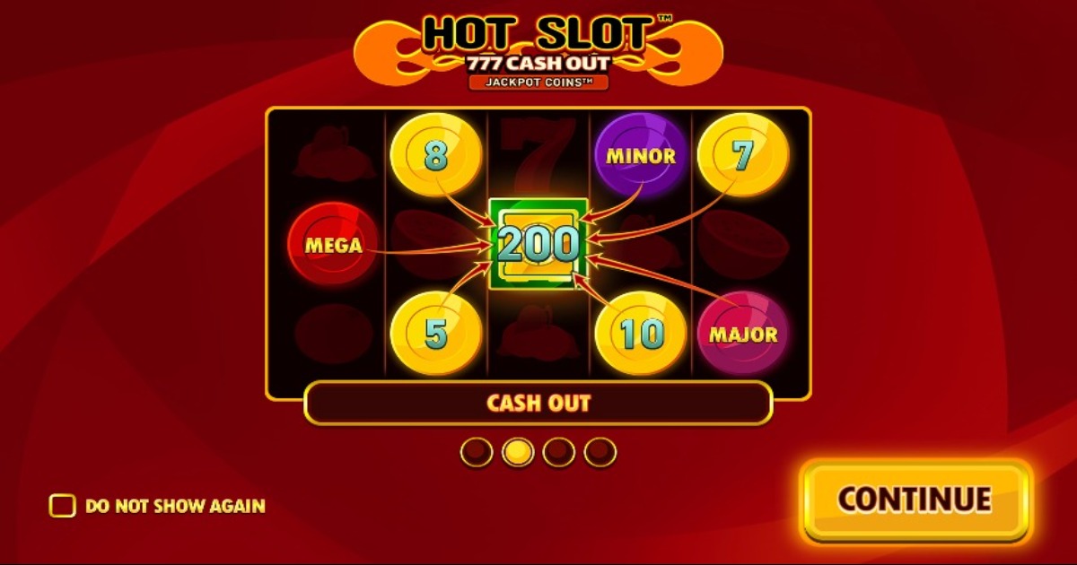 Hot Slot™ 777 Crown Extremely Light cash out feature