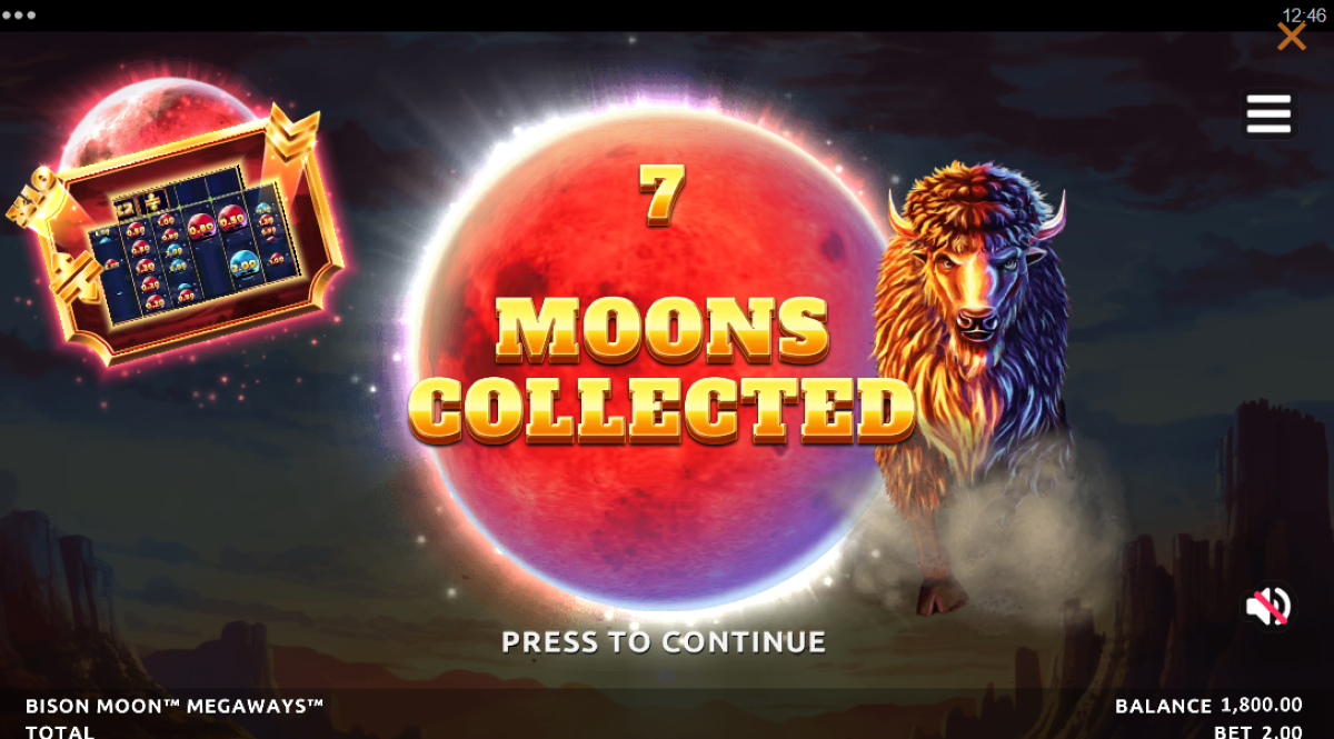 Bison Moon Megaways Slot bison moon feature (link and win feature)