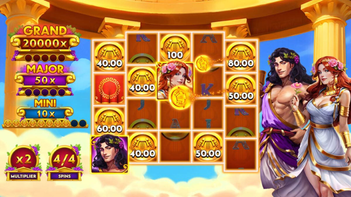 Delights of Olympus Bonus feature