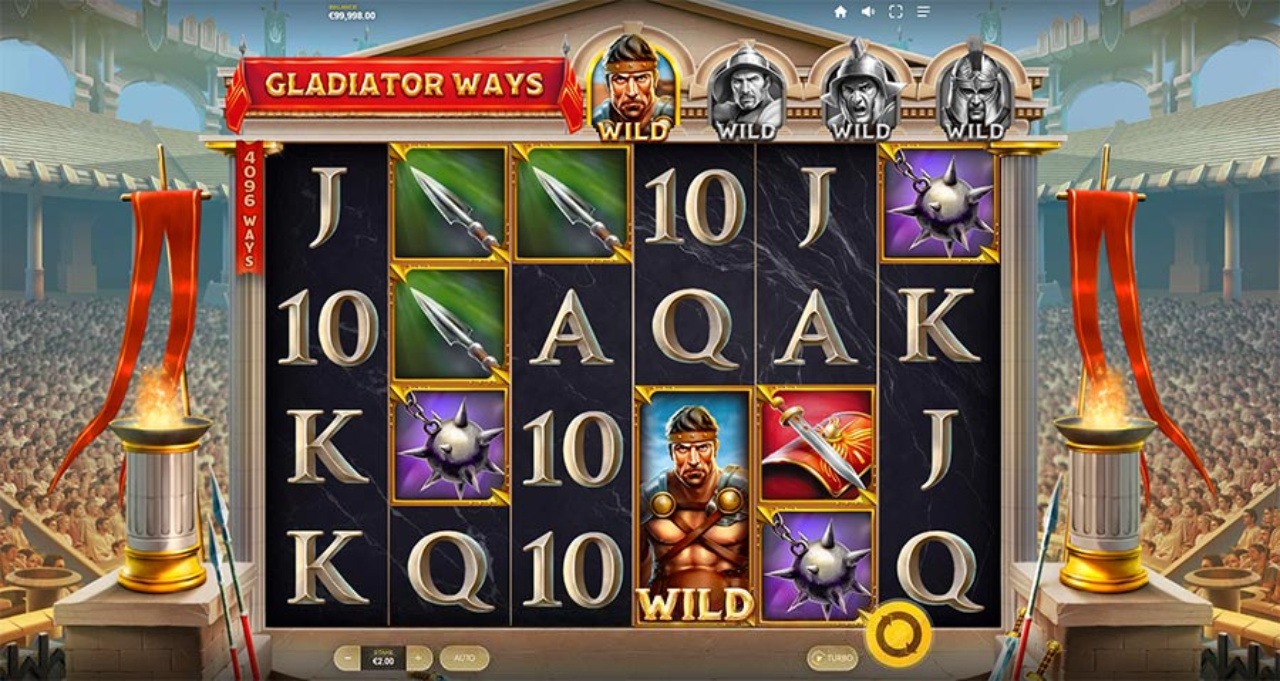 Gladiator Ways slot base game