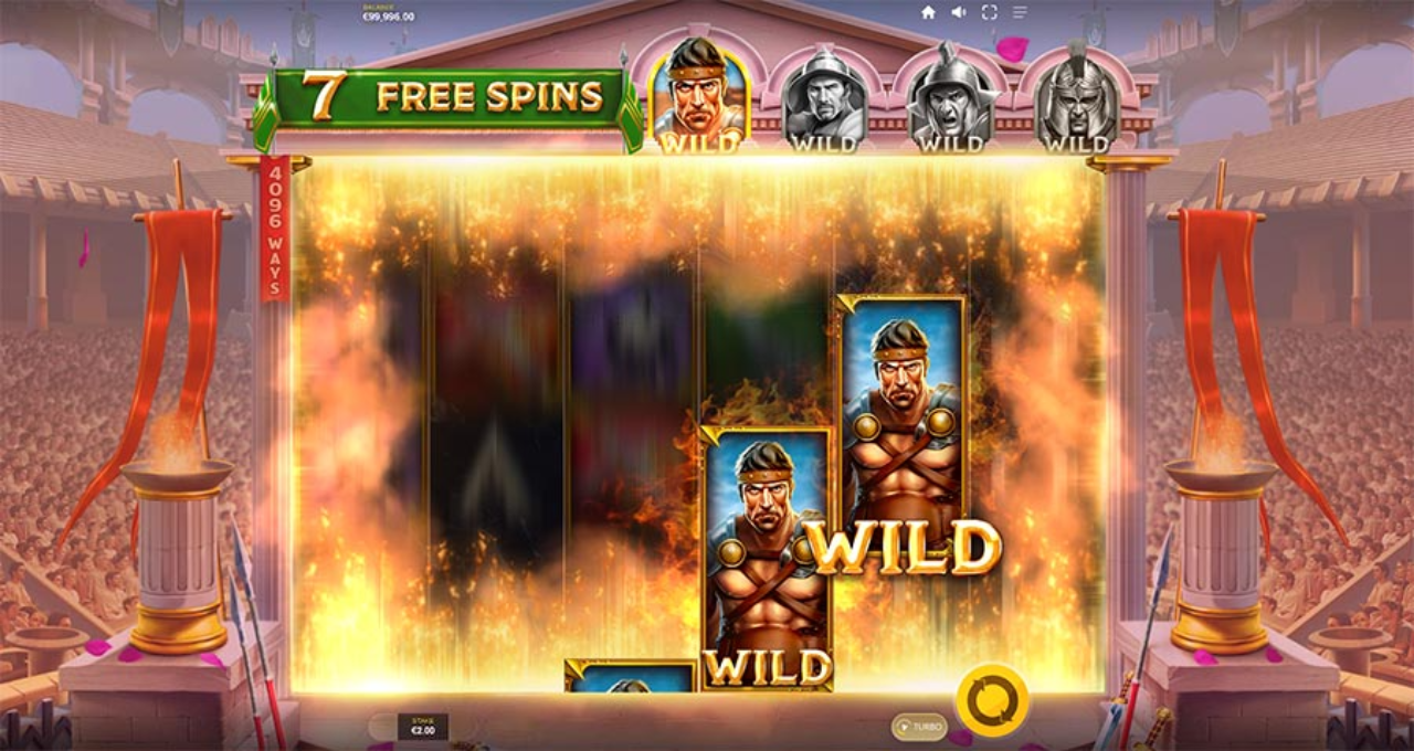 Gladiator Ways slot features