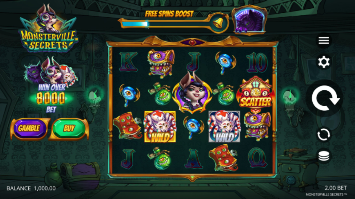 Monsterville Secretes slot