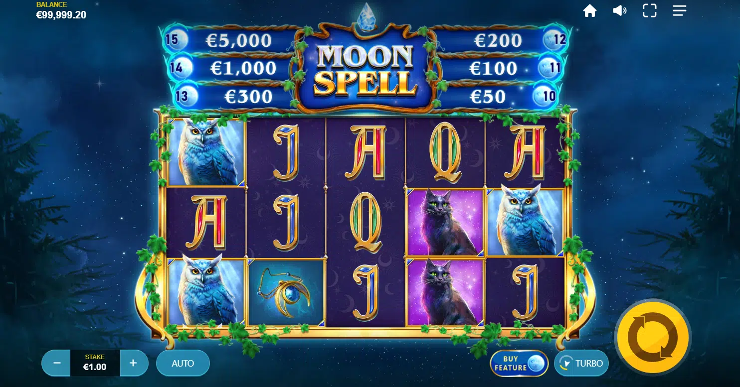 Moon Spell Slot base game