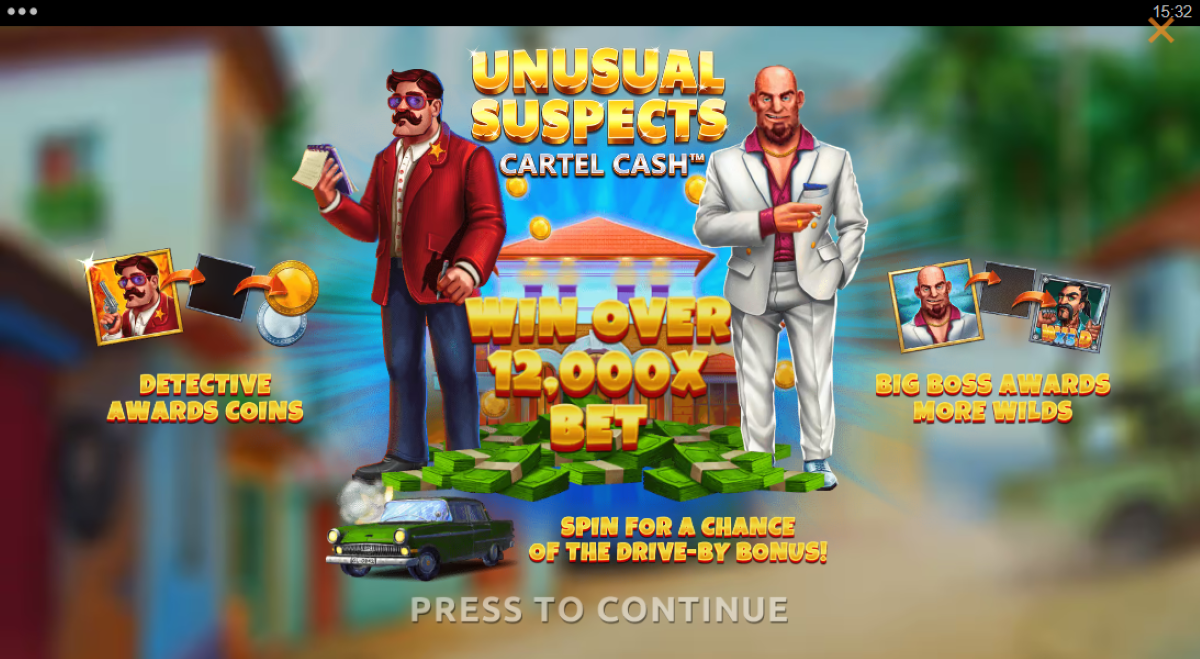 Unusual Suspects Cartel Cash Drive-By Bonus features