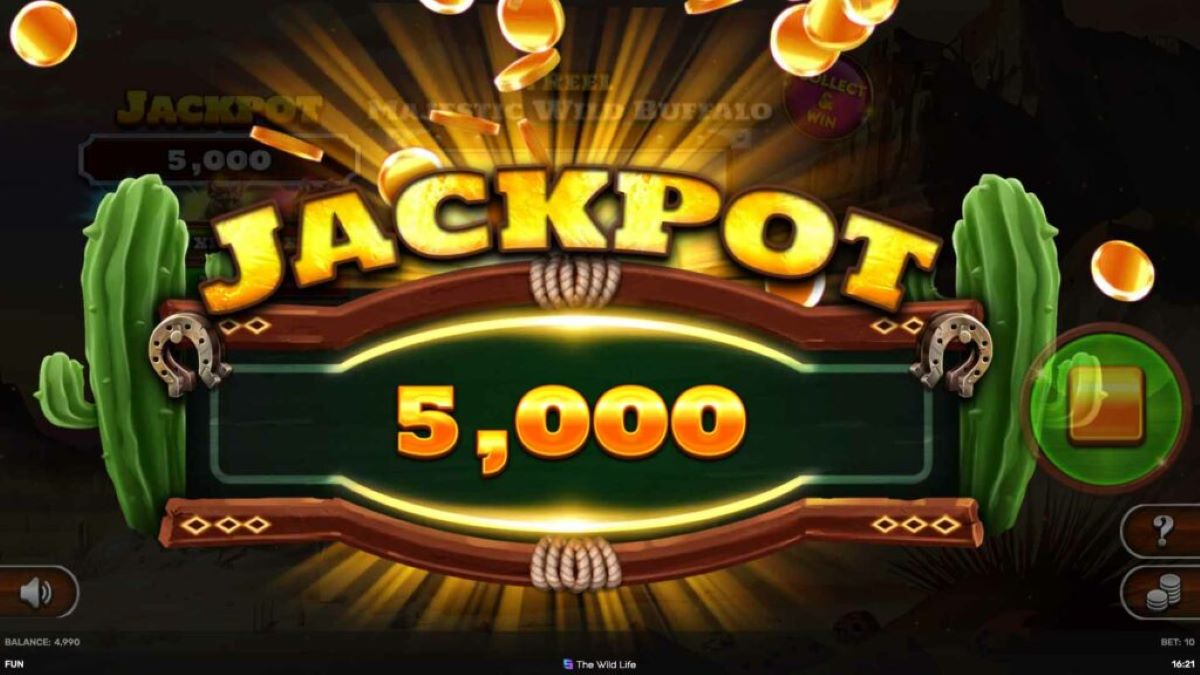 1 Reel - Majestic Wild Buffalo Jackpot