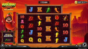 Arriba Heat Megaways Slot base game