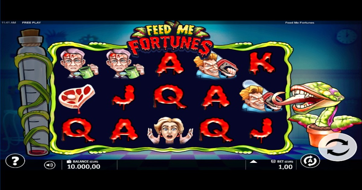 Feed Me Fortunes Slot base game