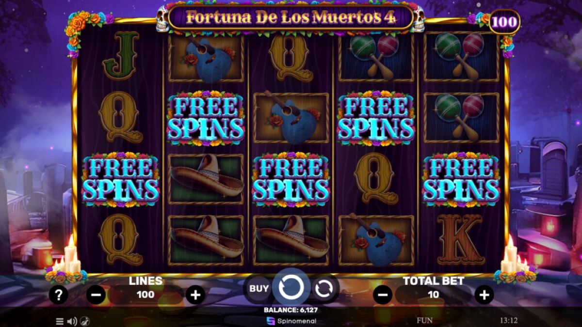 Fortuna De Los Muertos 4 Free Spins