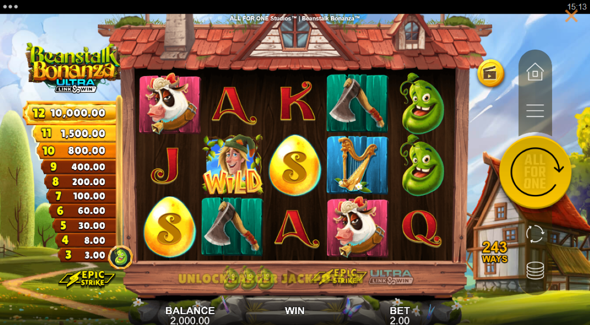 Beanstalk Bonanza base game