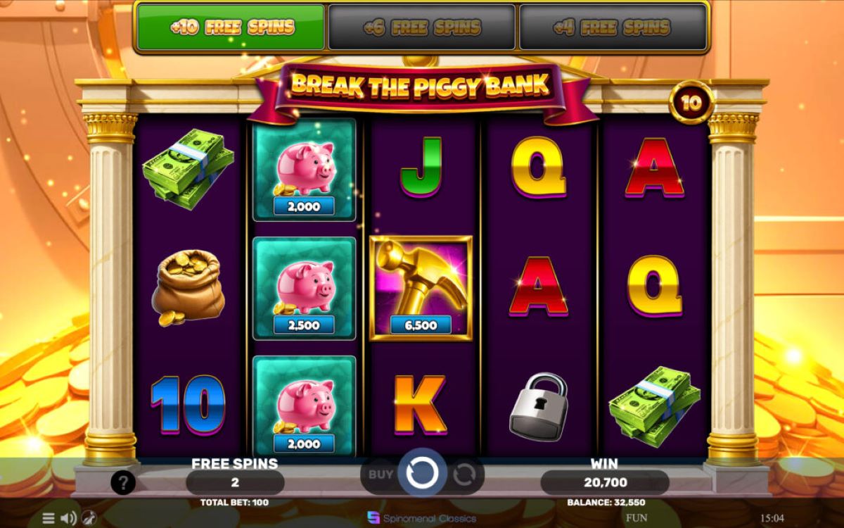 Break The Piggy Bank FreeSpins mode