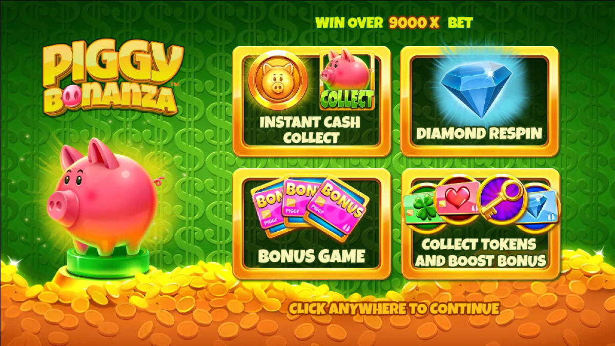 Piggy Bonanza Snowborn Games Slot feature