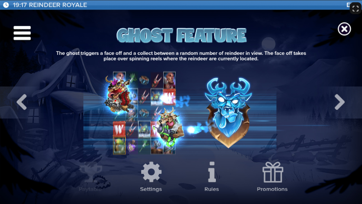 Reindeer Royale ghost feature