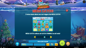 Boat Bonanza Christmas Slot mega catch feature
