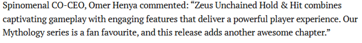 Zeus Unchained - Hold & Hit slot game